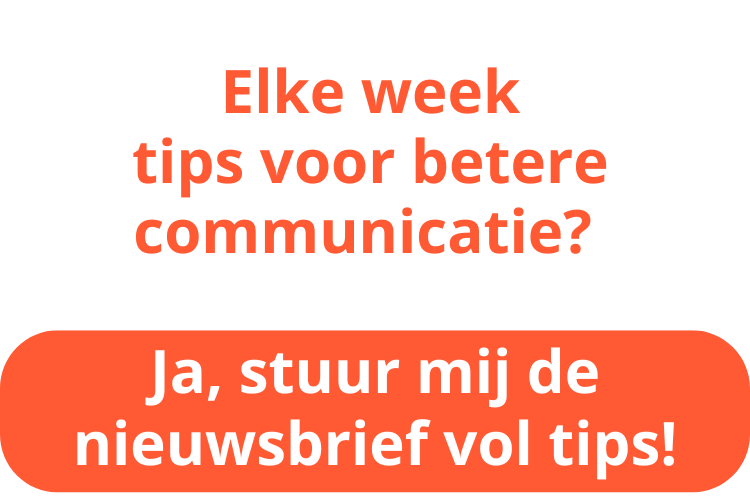 Elke week tips voor betere communicatie (9)