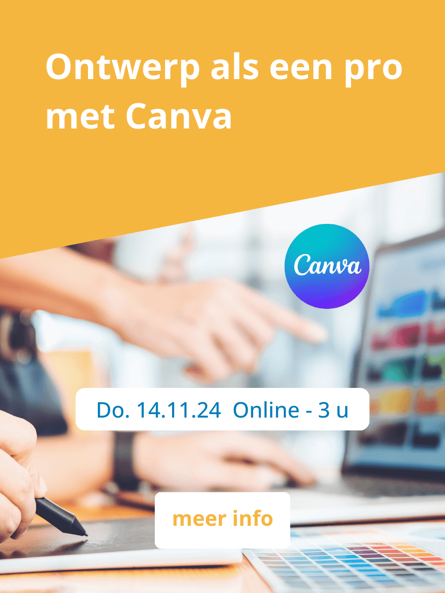 Webinar Ontwerp als een pro met Canva