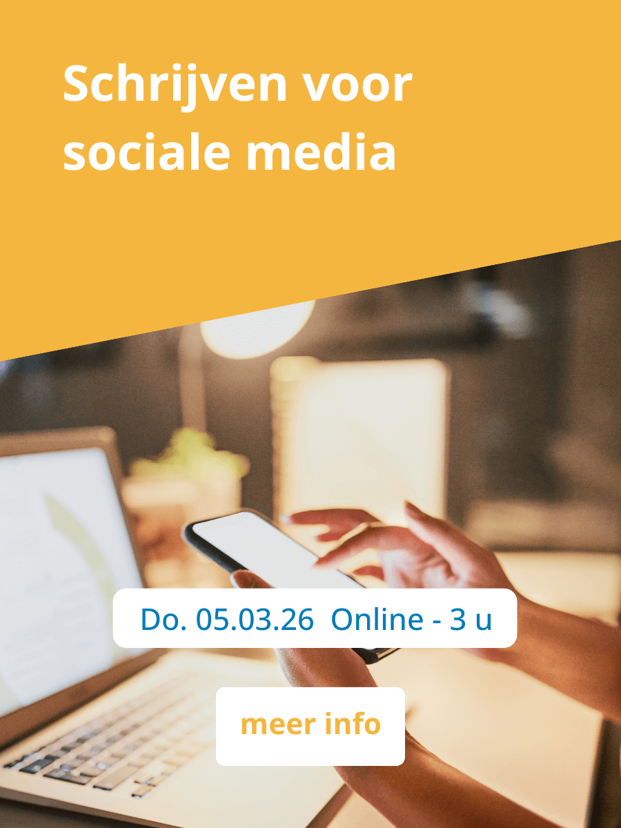 Schrijven voor sociale media