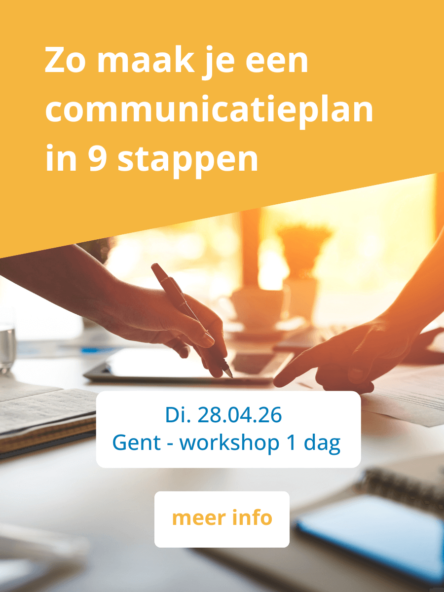 Een communicatieplan in 9 stappen