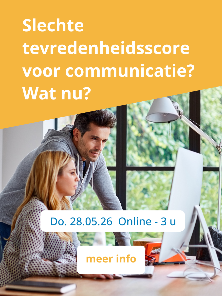Slechte tevredenheidsscore