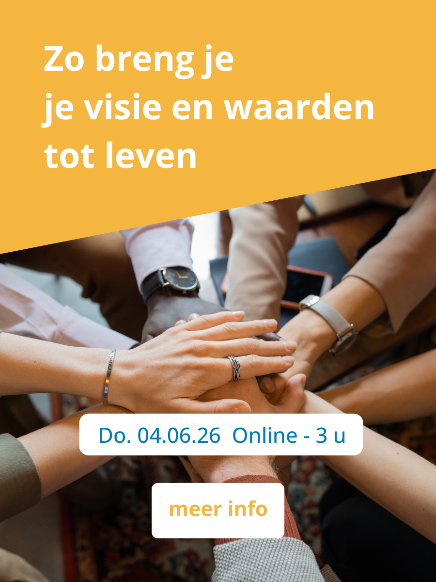 Zo breng je je visie en waarden tot leven