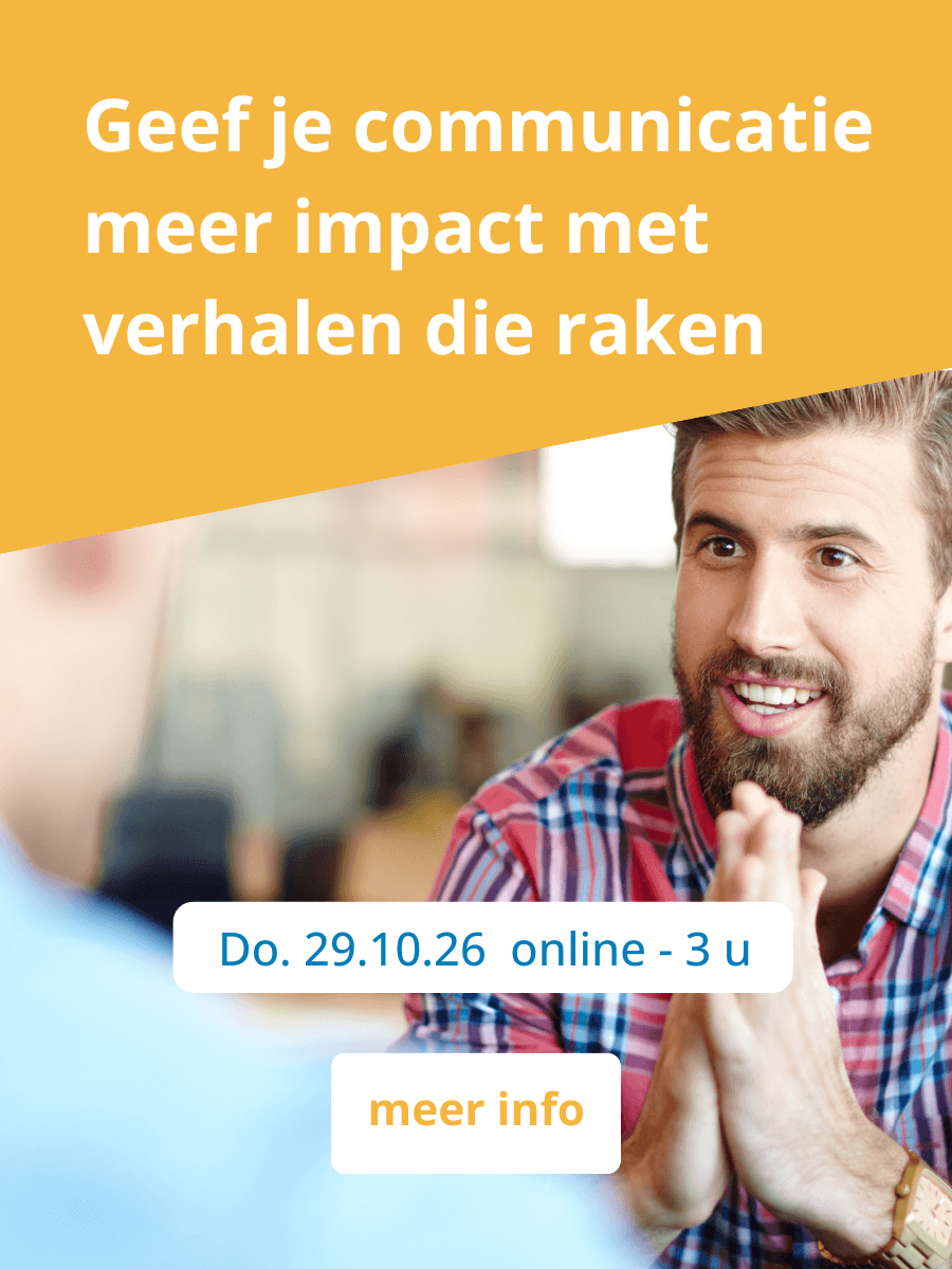 Geef je communicatie meer impact met verhalen die raken